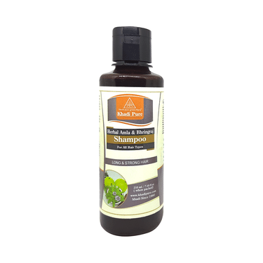 Khadi Pure Herbal Amla & Bhringraj Shampoo