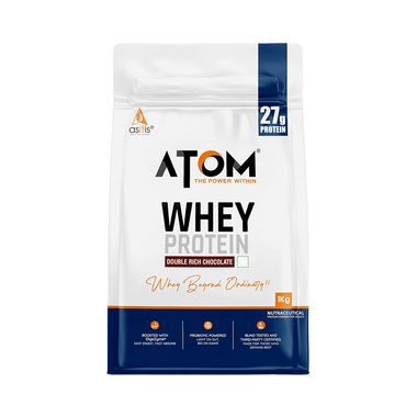 AS-IT-IS Nutrition Atom Whey Protein Enzyme Blend Double Rich Chocolate