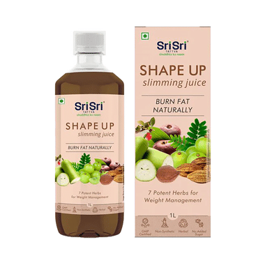 Sri Sri Tattva Shape Up Slimming Juice for Weight Management | No Added Sugar