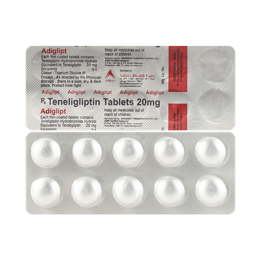 Adiglipt 20mg Tablet