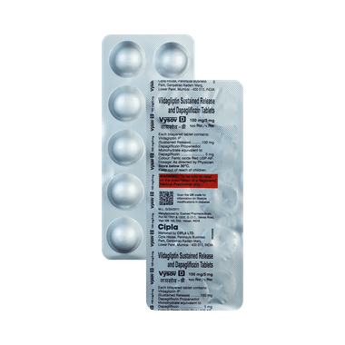 Vysov D 5mg/100mg Tablet SR