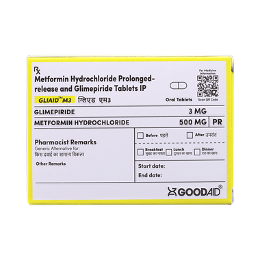 Gliaid M3 Tablet PR