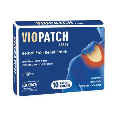 Viopatch Herbal Pain Relief Patch Large