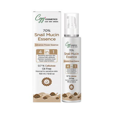 CGG Cosmetics 70% Snail Mucin Essence Moisturiser