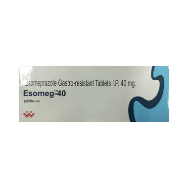 Esomeg 40mg Tablet
