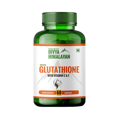 Divya Himalayan L- Glutathione 500mg for Skin Health | Capsule