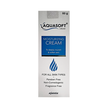 Aquasoft Moisturising Cream | Nourishes & Softens The Skin | For All Skin Types | Paraben-Free