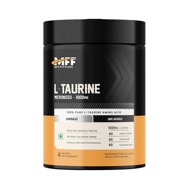 MyFitFuel L-Taurine Micronized-1000mg Capsule
