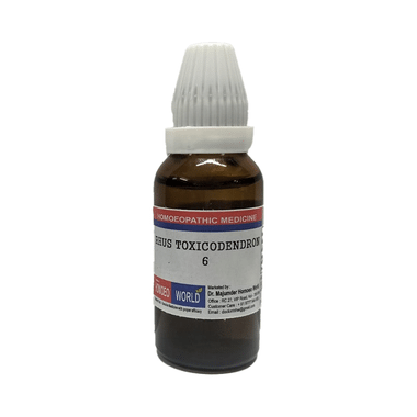 Dr. Majumder Homeo World Rhus Toxicodendron Dilution 6 (30ml Each)