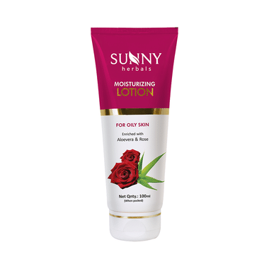 Sunny Herbals Moisturizing Lotion With Aloevera & Rose