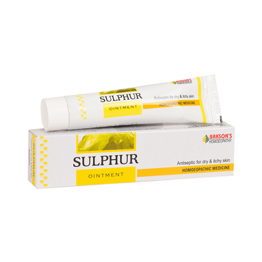 Bakson's Homeopathy Sulphur Ointment