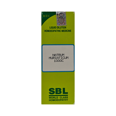 SBL Natrum Muriaticum Dilution 1000 CH