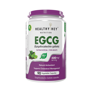 HealthyHey Nutrition EGCG (Epigallocatechin Gallate) Vegetable Capsule