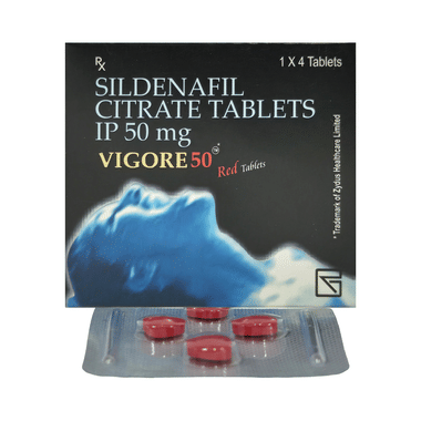 Vigore 50 Red Tablet