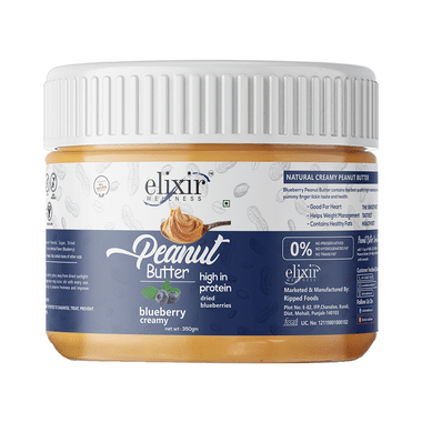 Elixir Wellness Blueberry Peanut Butter Creamy