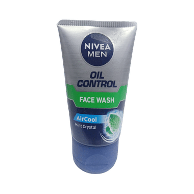 Nivea Men Oil Control Air Cool Mint Crystal Face Wash