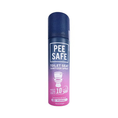 Pee Safe Toilet Seat Sanitizer Spray Floral