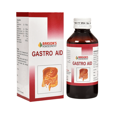 Bakson's Homeopathy Gastro Aid Syrup