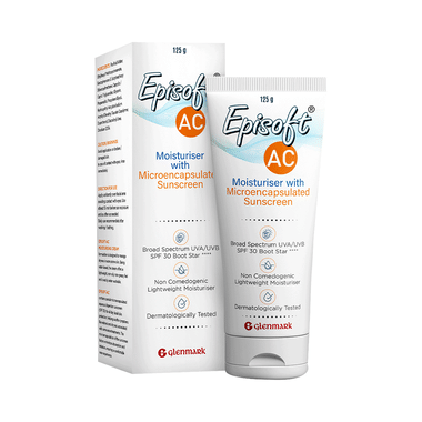 Episoft AC Moisturiser With Microencapsulated Sunscreen SPF 30