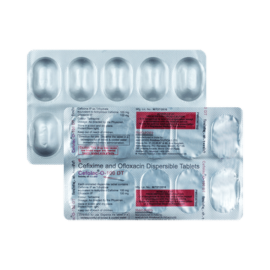 Cefolac-O 100mg/100mg Tablet DT