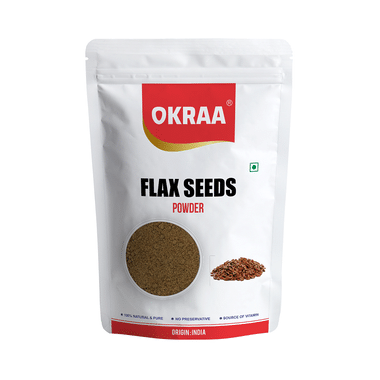 Okraa Flax Seed Powder