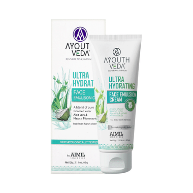 Ayouthveda Ultra Hydrating Face Emulsion Cream