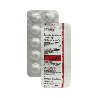 Renidipine 4 Tablet