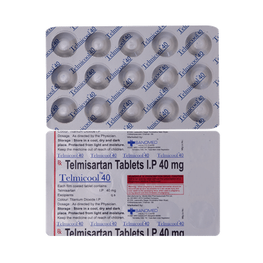 Telmicool 40mg Tablet