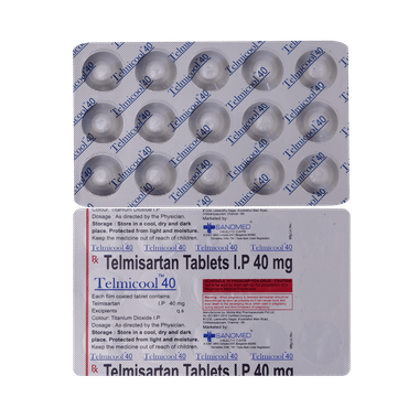 Telmicool 40mg Tablet