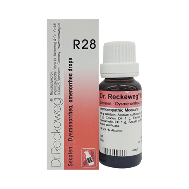 Dr. Reckeweg R28 Dysmenorrhea And Amenorrhea Drop