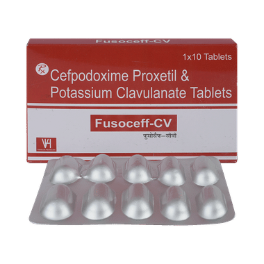 फुसोसैफ सीवी 200mg/125mg टैबलेट