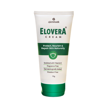 Elovera Daily Moisturising Cream For Dry Skin With Aloe Vera & Vitamin E | Protects, Nourishes And Repairs The Skin