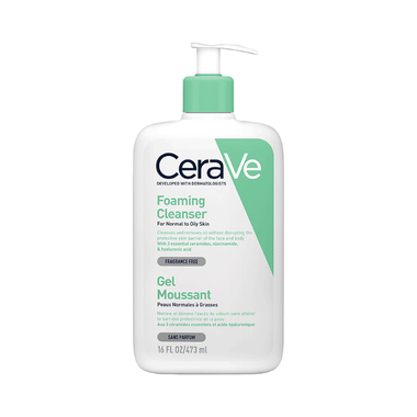 CeraVe Foaming Cleanser for Normal & Oily Skin