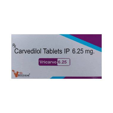 Vricarve 6.25 Tablet