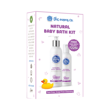 The Moms Co. Natural Baby Bath Kit