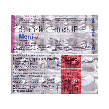 मेनी 8mg टैबलेट
