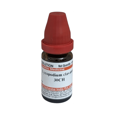 Dr Willmar Schwabe India Lycopodium Clavatum Dilution 30 CH