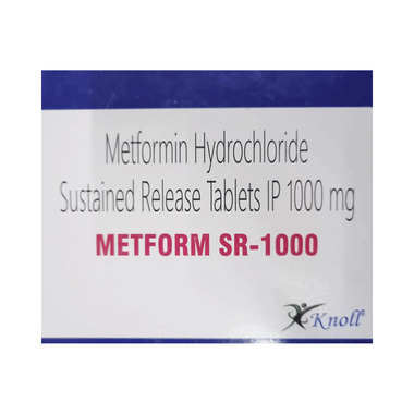 Metform 1000mg Tablet SR