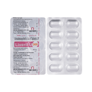 Liveril U 300mg Tablet