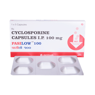 Pasilow 100mg Capsule