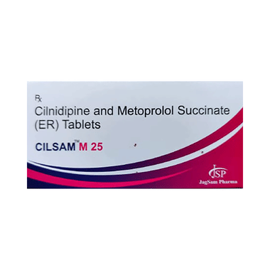 Cilsam M 25 Tablet ER