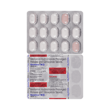 Geminor M 3mg/500mg Tablet