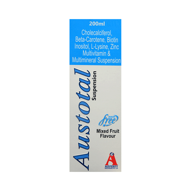 Austotal Oral Suspension Mixed Fruit Sugar Free