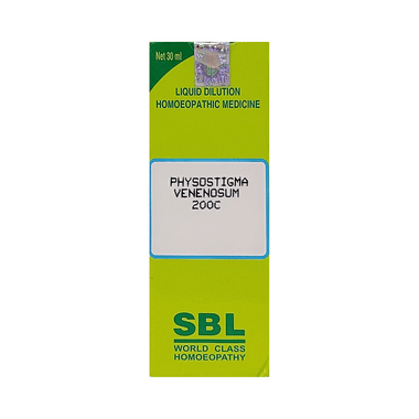 SBL Physostigma Venenosum Dilution 200 CH
