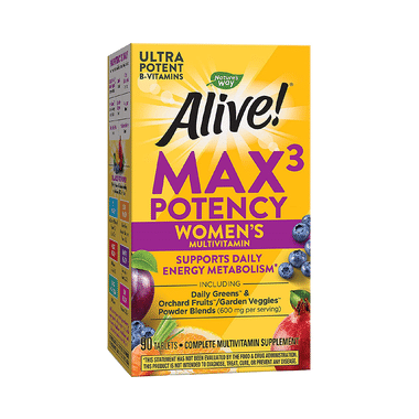 Nature's Way Alive Max3 Potency Tablet