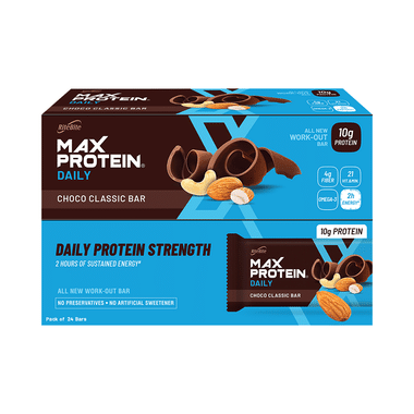 RiteBite Max Protein Daily 10 Gm Protein Bar Choco Classic