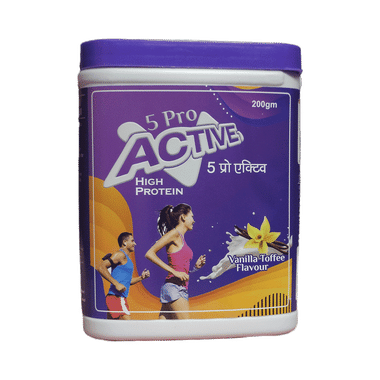 5 Pro Active Protein Powder Vanilla Toffee