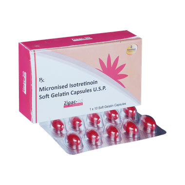 Zipac 20mg Soft Gelatin Capsule