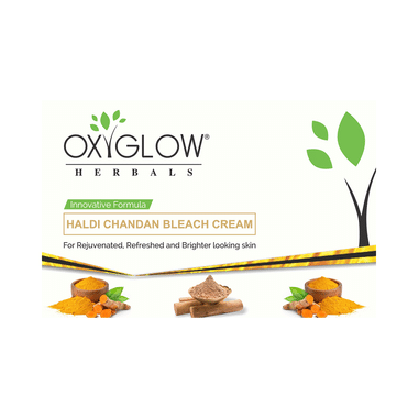 Oxyglow Herbals Haldi Chandan Bleach Cream