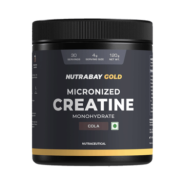 Nutrabay Micronised Creatine Monohydrate Powder Cola